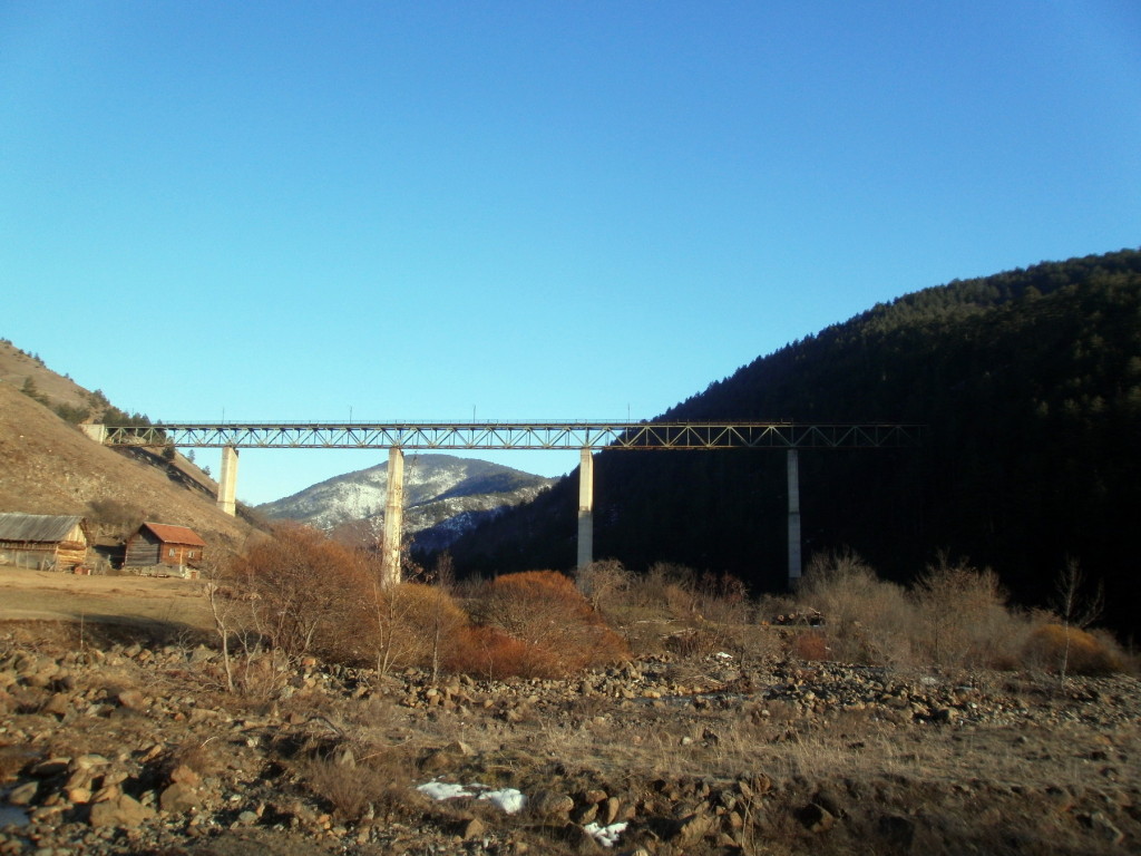 Železnički most preko Uvca, pruga Beograd - Bar