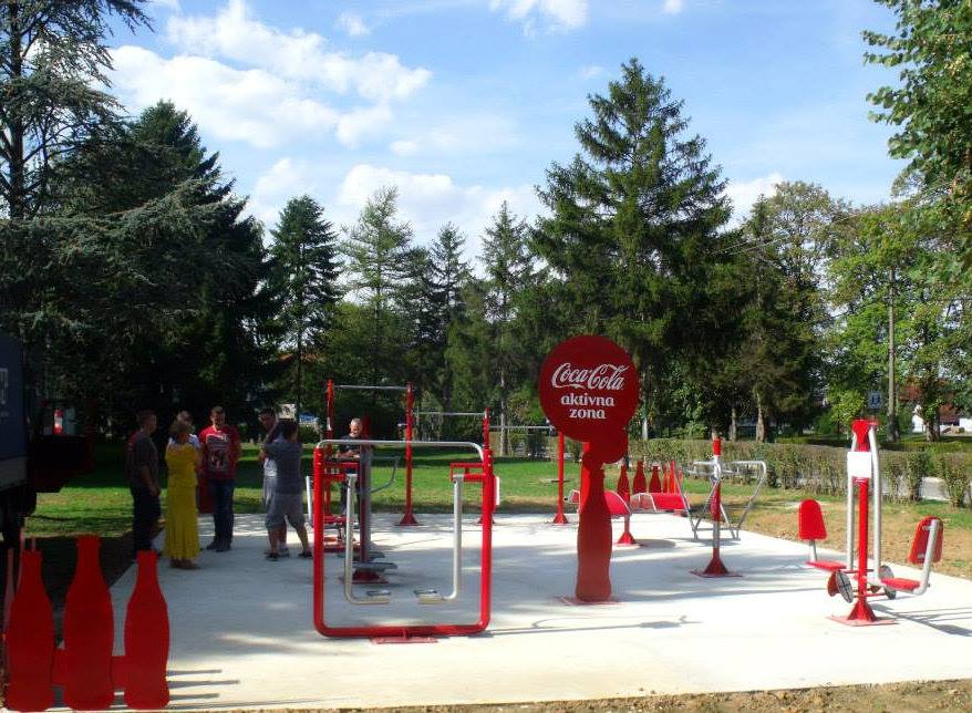 Coca Cola - aktivna zona